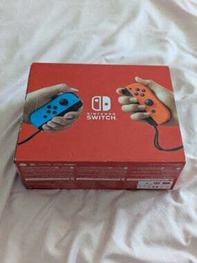 Nintendo Switch Neon Blue/Red NIB New Box